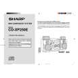 SHARP CDXP250E Owners Manual SHARP CDXP250E Owners Manual