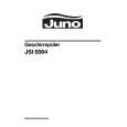 JUNO-ELECTROLUX JSI6564B Owners Manual JUNO-ELECTROLUX JSI6564B Owners Manual