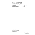 AEG A2643GS7 Owners Manual AEG A2643GS7 Owners Manual