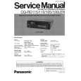 PANASONIC CQRD105 Service Manual PANASONIC CQRD105 Service Manual