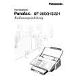 PANASONIC UF305 Owners Manual PANASONIC UF305 Owners Manual
