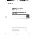 SONY MDXC8500X Owners Manual SONY MDXC8500X Owners Manual