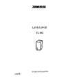 ZANUSSI TL853 Owners Manual ZANUSSI TL853 Owners Manual