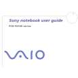 SONY PCG-FX701 VAIO Owners Manual SONY PCG-FX701 VAIO Owners Manual