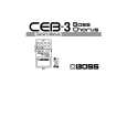 BOSS CEB-3 Owners Manual BOSS CEB-3 Owners Manual