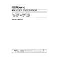 ROLAND VP-70 Owners Manual ROLAND VP-70 Owners Manual