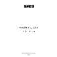 ZANUSSI ZC631GB Owners Manual ZANUSSI ZC631GB Owners Manual