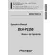 PIONEER DEH-P8250/XN/ES Owners Manual PIONEER DEH-P8250/XN/ES Owners Manual