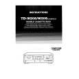 JVC TD-W208 Owners Manual JVC TD-W208 Owners Manual