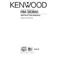 KENWOOD HM-383MD Owners Manual KENWOOD HM-383MD Owners Manual