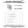 SHARP LL-T15S1 Service Manual SHARP LL-T15S1 Service Manual
