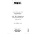 ZANUSSI ZRD 23 JC Owners Manual ZANUSSI ZRD 23 JC Owners Manual