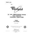 WHIRLPOOL SF5100SRW0 Parts Catalog WHIRLPOOL SF5100SRW0 Parts Catalog