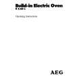 AEG B2.60L D Owners Manual AEG B2.60L D Owners Manual