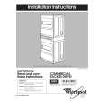 WHIRLPOOL CSP2741KQ1 Installation Manual WHIRLPOOL CSP2741KQ1 Installation Manual
