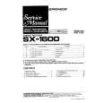 PIONEER SX-1600 Service Manual PIONEER SX-1600 Service Manual