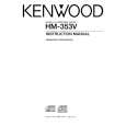 KENWOOD HM-353V Owners Manual KENWOOD HM-353V Owners Manual