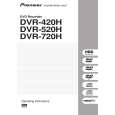 PIONEER DVR-520H-S/WVXK Owners Manual PIONEER DVR-520H-S/WVXK Owners Manual