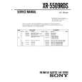 SONY XR-5509RDS Service Manual SONY XR-5509RDS Service Manual