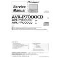 PIONEER AVXP7500CD Service Manual PIONEER AVXP7500CD Service Manual