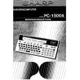 SHARP PC1500A Owners Manual SHARP PC1500A Owners Manual