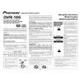 PIONEER DVR-105 Owners Manual PIONEER DVR-105 Owners Manual