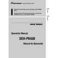 PIONEER DEH-P6450/XN/ES Owners Manual PIONEER DEH-P6450/XN/ES Owners Manual