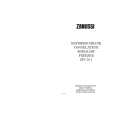 ZANUSSI ZFC181 Owners Manual ZANUSSI ZFC181 Owners Manual