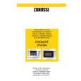 ZANUSSI ZM266W Owners Manual ZANUSSI ZM266W Owners Manual