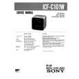 SONY ICFC101W Service Manual SONY ICFC101W Service Manual