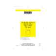 ZANUSSI TD4212 Owners Manual ZANUSSI TD4212 Owners Manual