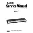 CASIO CPS7 Instrukcja Serwisowa CASIO CPS7 Instrukcja Serwisowa
