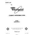 WHIRLPOOL MW3520XP3 Parts Catalog WHIRLPOOL MW3520XP3 Parts Catalog