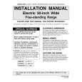 WHIRLPOOL LER1115AAW Installation Manual WHIRLPOOL LER1115AAW Installation Manual