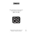 ZANUSSI ZKT351BV 49F Owners Manual ZANUSSI ZKT351BV 49F Owners Manual