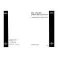 AEG LAV4658 Owners Manual AEG LAV4658 Owners Manual
