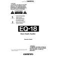 ONKYO EQ18 Owners Manual ONKYO EQ18 Owners Manual