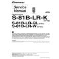 PIONEER S-81B-LR-K/SXTW/E5 Service Manual PIONEER S-81B-LR-K/SXTW/E5 Service Manual