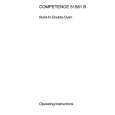 AEG Competence 51581 B d Owners Manual AEG Competence 51581 B d Owners Manual