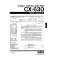 YAMAHA CX-630 Service Manual YAMAHA CX-630 Service Manual