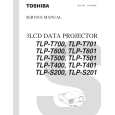 TOSHIBA TLP-T700 Service Manual TOSHIBA TLP-T700 Service Manual