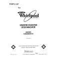 WHIRLPOOL DU8300XX0 Parts Catalog WHIRLPOOL DU8300XX0 Parts Catalog