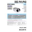 SONY DSC-P41 LEVEL2 Service Manual SONY DSC-P41 LEVEL2 Service Manual