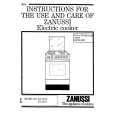 ZANUSSI EC29 Owners Manual ZANUSSI EC29 Owners Manual