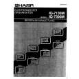 SHARP IQ7200M Owners Manual SHARP IQ7200M Owners Manual