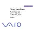 SONY PCG-SR11K VAIO Owners Manual SONY PCG-SR11K VAIO Owners Manual