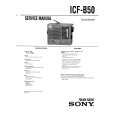 SONY ICFB50 Service Manual SONY ICFB50 Service Manual