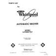 WHIRLPOOL LA7088XTF1 Parts Catalog WHIRLPOOL LA7088XTF1 Parts Catalog