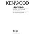 KENWOOD HM-582MD Owners Manual KENWOOD HM-582MD Owners Manual