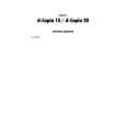 OLIVETTI D-COPIA 20 Service Manual OLIVETTI D-COPIA 20 Service Manual